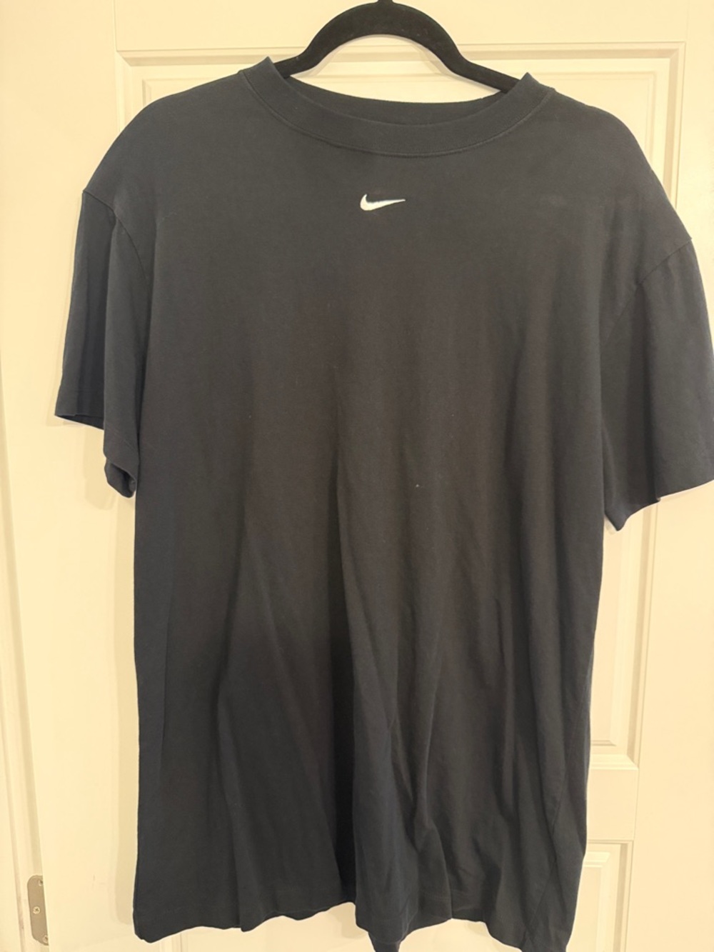Nike Black Short Sleeve dress with White Swoosh